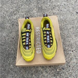 Nike air maxes 97’  ‘ yellow jacket ‘